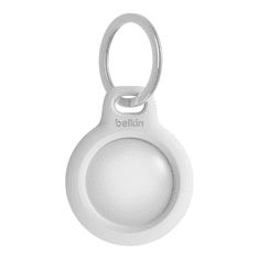 Belkin Secure držalo za AirTag z obeskom za ključe bel (F8W973btWHT)