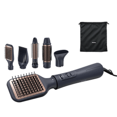 Philips Series 5000 Airstyler oblikovalnik las s 5 dodatki za oblikovanje BHA530/00 črn