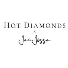 Hot Diamonds Eleganten pozlačen prstan z diamantom Jac Jossa Hope DR230 (Obseg 56 mm)