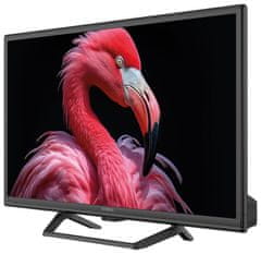 STRONG Televizor SMART LED 24"/ SRT24HG4723C/ HDR/ 1366x768/ DVB-T2/C/S2/ H.265/HEVC/ 2xHDMI/ USB/ Wi-Fi/ LAN/ 12V/ D/ GoogleTV