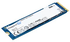 Kingston NV3 SSD 500 GB / NVMe M.2 PCIe Gen4 / Notranji / M.2 2280