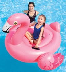 Intex 57558 Napihljiv flamingo z ročaji 147 x 140 x 94 cm