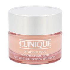 Clinique All About Eyes krema za oči proti oteklinam in temnim kolobarjem 15 ml za ženske