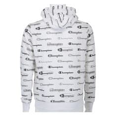 Champion Športni pulover bela 144 - 155 cm/L Allover Logo-print