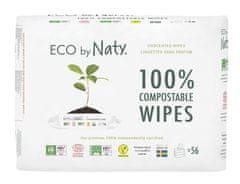 ECO by Naty Otroški vlažni robčki 3x56 kosov