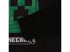 MARVEL Minecraft Creeper fantovska pižama iz flisa, topla, z dolgimi rokavi, črna in zelena 7-8 lat 128 cm