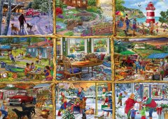 Alipson Puzzle Vse sezone 1000 kosov