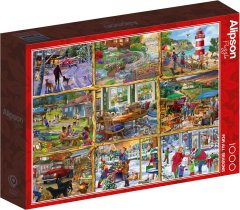 Alipson Puzzle Vse sezone 1000 kosov