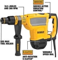 DeWalt KOMBINIRANO KLADIVO SDS-Max 1350W D25614K