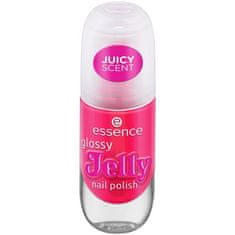 Essence Glossy Jelly lak za nohte s sadnim vonjem 8 ml Odtenek 02 candy gloss