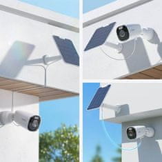 Reolink Argus serija B340 IP kamera, 5MP, zunanja, baterijska, barvni nočni vid + solarni panel (Argus Series B340+SP)