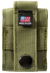 Zippo vžigalnik 49400 Black Crackle in etui OD Green Pouch