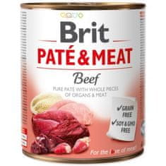 Brit Konzerva Paté &amp; Meat beef 800g