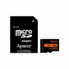 Apacer microSD XC 1TB spominska kart. UHS-I U3 R100 V30 A2 AP1TBMCSX10U8-R