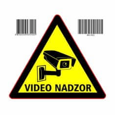 Tech Trade Nalepka trikotna "VIDEONADZOR" A5 (145x145)