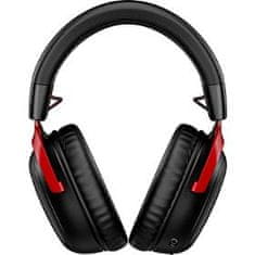 HyperX Cloud III WRL Gam slušalke RED/BK