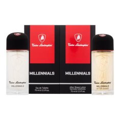 Lamborghini Millennials Set toaletna voda 75 ml + vodica po britju 75 ml za moške