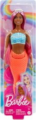 Mattel Mattel Dreamtopia: Sirena v OranžniLutka z Temno Kožo (HRR04)