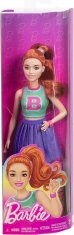 Mattel Mattel : Fashionistas #232Podedelena punčka z rdečimi lasmi in pegami (HYT90)