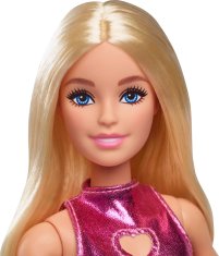 Mattel Mattel : Fashionistas #230Blond Lasje in Roza Metalna Obleka (HYT88)