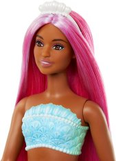 Mattel Mattel Dreamtopia: Sirena v OranžniLutka z Temno Kožo (HRR04)