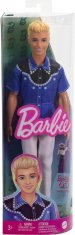 Mattel Mattel : KenZahodni slog z blond lasmi, lutka Fashionistas (HRH25)