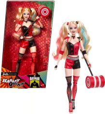 Mattel  Signature Harley Quinn – Kolekcionarska Lutka z Gibljivim Telesom, Ikonično Obleko in Kladivom, Del DC Batman 85. Obletnice (HRM84)