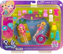 Polly Pocket Mattel Modni paket za zabavo v sadnem bazenu (HKV95)