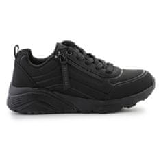 Skechers Čevlji črna 37.5 EU Uno Lite Easy Zip