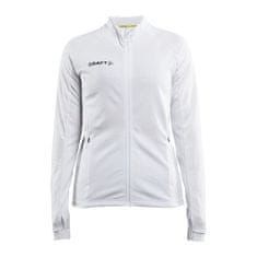 Craft Športni pulover bela 173 - 176 cm/XL Evolve Full Zip