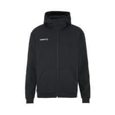 Craft Športni pulover črna 176 - 180 cm/M Community 2.0 Logo Full Zip