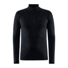 Craft Športni pulover črna 180 - 184 cm/L Core Dry Active Comfort Half-zip