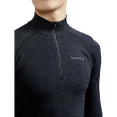 Craft Športni pulover črna 180 - 184 cm/L Core Dry Active Comfort Half-zip