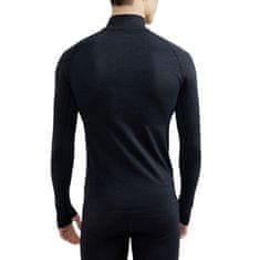 Craft Športni pulover črna 180 - 184 cm/L Core Dry Active Comfort Half-zip