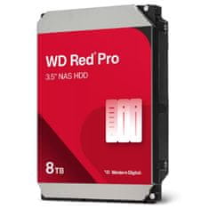 WD Red Pro 8TB 3,5" SATA3 256MB 7200rpm (8005FFBX) NAS trdi disk