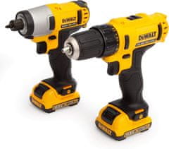 DeWalt KIT 10,8V VRT/UDAR.VIJAČ (DCD710/DCF815) 2x 2,0 Ah DCK211D2T