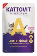 Kattovit Kapsula Vital Care Anti Hairball salmon 85g