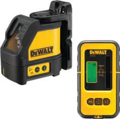 DeWalt KRIŽNO LINIJSKI LASER Z DETEKTORJEM DW088KD