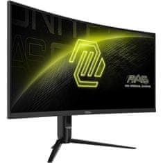 MSI MAG 342CQR E2 gaming monitor, 86,3 cm, UWQHD, VA, ukrivljen, črn