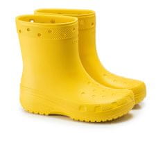 Crocs Dežni škornji rumena 39 EU Classic Boot