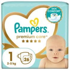 plenice Premium Care 1 Newborn (2-5 kg) 26 kosov