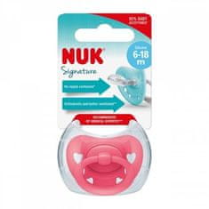 Nuk Signature 6-18 m roza srce - 6-18 m