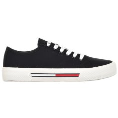 Tommy Hilfiger Čevlji črna 39 EU Tommy Jeans Low Cut