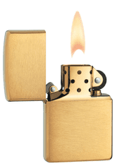 Zippo vžigalnik 168 Brushed Brass Armor