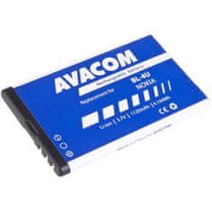 Avacom Baterija za Nokia 5530, CK300, E66, E75, 5730 Li-ion 3,7V 1120mAh (nadomestna BL-4U) - ni originalna