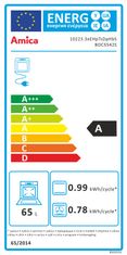 Amica BOC5542S vgradna pečica, 65 l