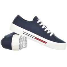 Tommy Hilfiger Čevlji mornarsko modra 40 EU Tommy Jeans Low Cut