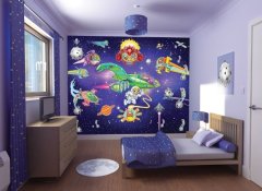 Walltastic Walltastic, Dekorativna foto tapeta 243 x 304cm Space Adventure, 40502