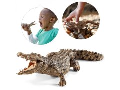 Schleich SLH14736 Schleich Wild Life - Krokodil, figurica za otroke od 3. leta naprej 