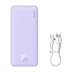 BASEUS Powerbank Baseus Airpow 10000mAh 20W (vijolična)